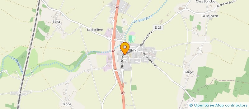 localisation de l'entreprise SARL SOCHADIS SOC CHAUNAY DISTRIBUTION à CHAUNAY