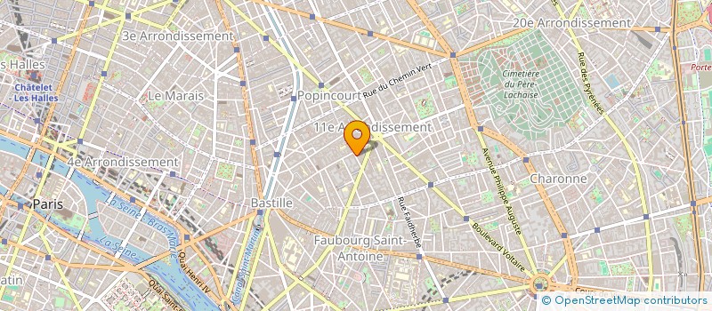 localisation de l'entreprise SARL SOCIETE BEKHOUCHE ET CIE à PARIS