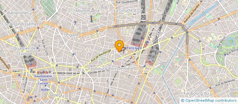 localisation de l'entreprise SARL SOCIETE CENTRALE SECURITE PRIVEE  PARIS