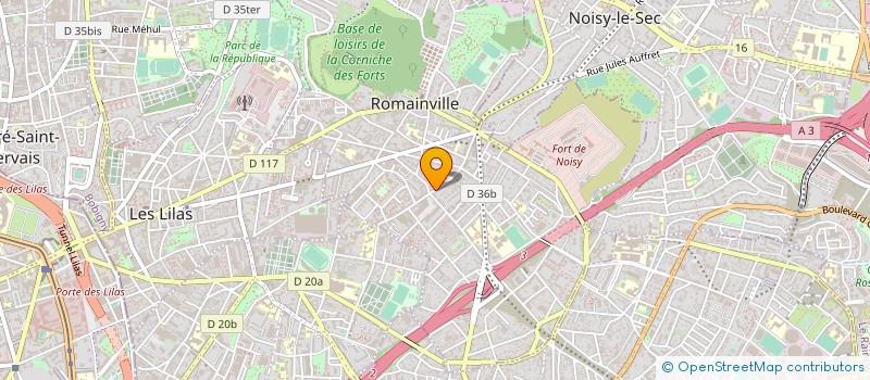 localisation de l'entreprise SARL SOCIETE CHIGNOLI à ROMAINVILLE