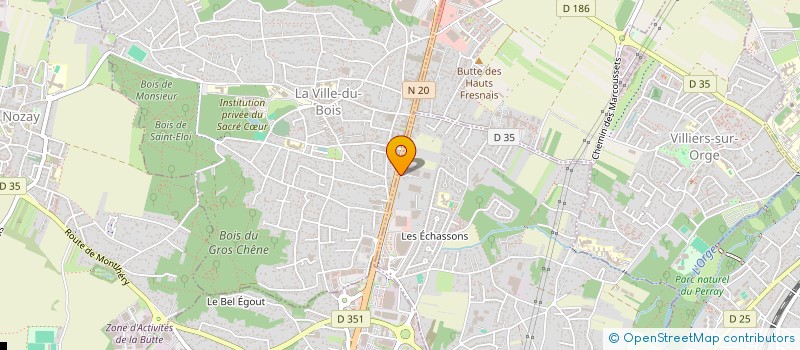 localisation de l'entreprise SARL SOCIETE COBE-FROID à LONGPONT-SUR-ORGE