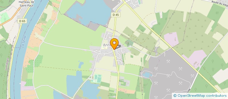 localisation de l'entreprise SARL SOCIETE D'EXPLOITATION DE LA BOULANGERIE MOTTIN  ANNEVILLE-AMBOURVILLE