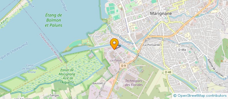 localisation de l'entreprise SARL SOCIETE DE MACONNERIE MARIGNANAISE à MARIGNANE