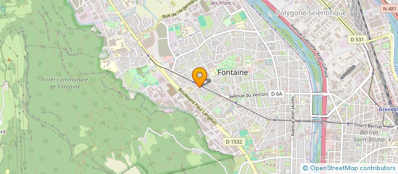 localisation de l'entreprise SARL SOCIETE DE TRAVAUX DE MACONNERIE  FONTAINE