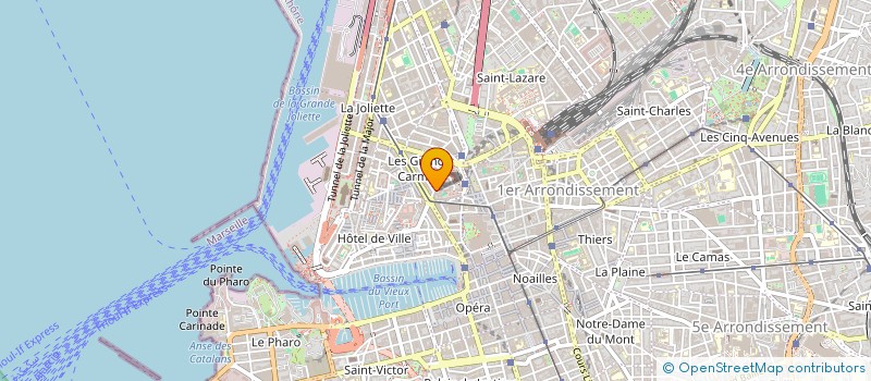 localisation de l'entreprise SARL SOCIETE EXPLOITATION PVC EXPORT  MARSEILLE