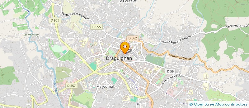 localisation de l'entreprise SARL SOCIETE GENERALE DE NETTOYAGE  DRAGUIGNAN