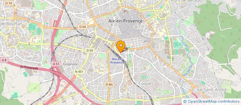 localisation de l'entreprise SARL SOCIETE IMMOBILIERE VICTOR HUGO à AIX-EN-PROVENCE