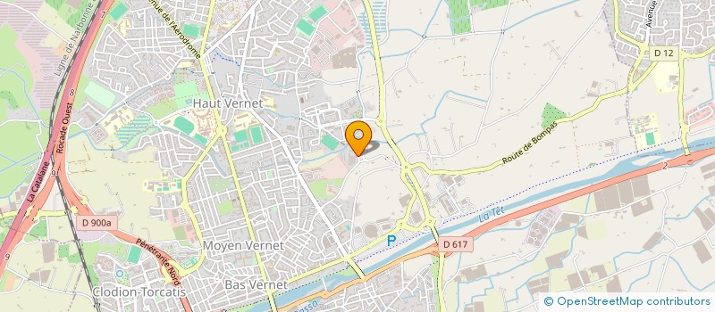 localisation de l'entreprise SARL SOCIETE MAURICE  PERPIGNAN