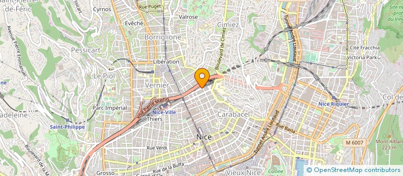 localisation de l'entreprise SARL SOCIETE NICOISE D ETANCHEITE à NICE