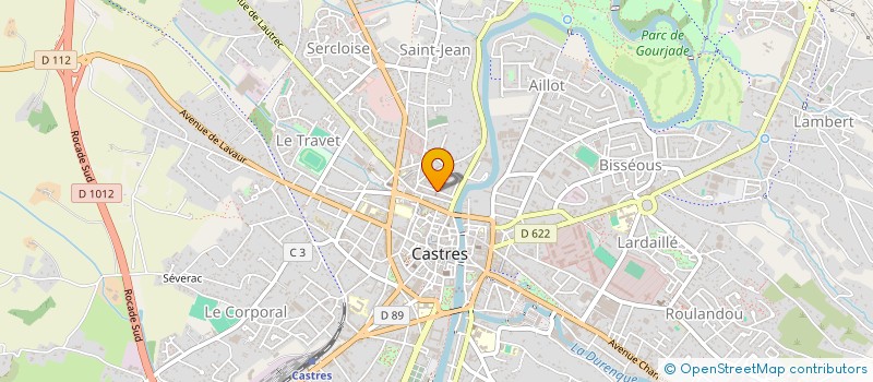 localisation de l'entreprise SARL SOCIETE NOUVELLE CASTRES à CASTRES