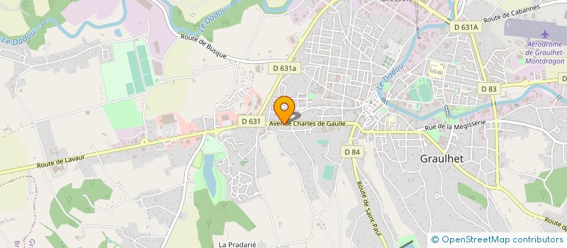 localisation de l'entreprise SARL SOCIETE NOUVELLE DES ETS SENAT à GRAULHET