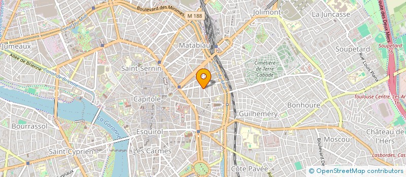 localisation de l'entreprise SARL SOCIETE NOUVELLE ETS CALISSE à TOULOUSE