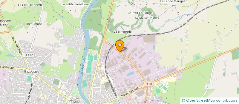 localisation de l'entreprise SARL SOCIETE NOUVELLE JACQUEL à CHATEAU-GONTIER-SUR-MAYENNE