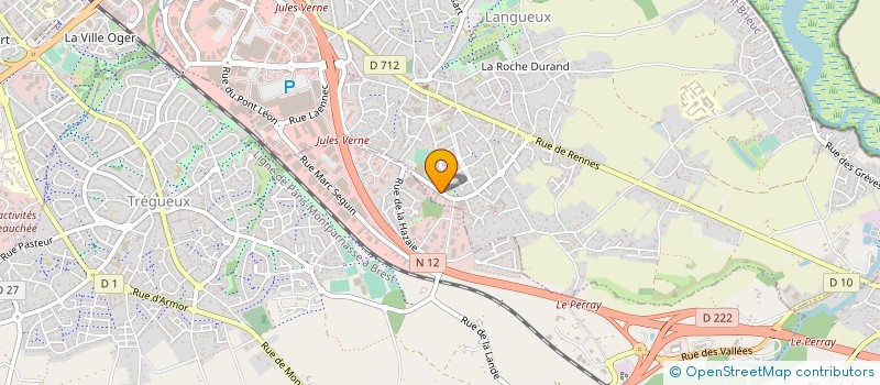 localisation de l'entreprise SARL SOCIETE RADENAC à LANGUEUX