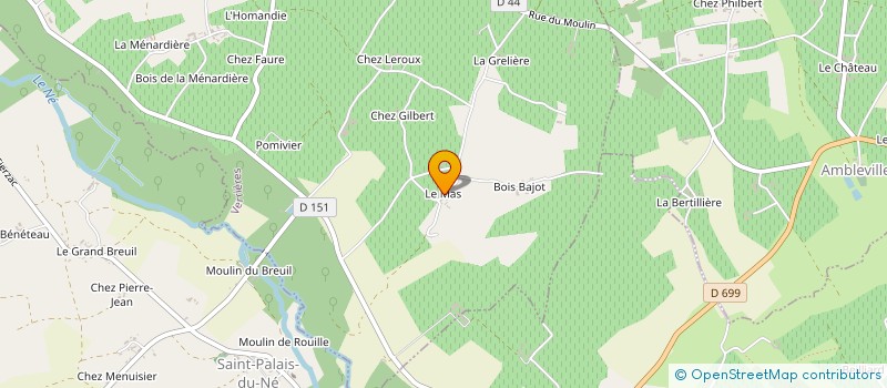localisation de l'entreprise SARL SOCIETE ROY RENE à JUILLAC-LE-COQ