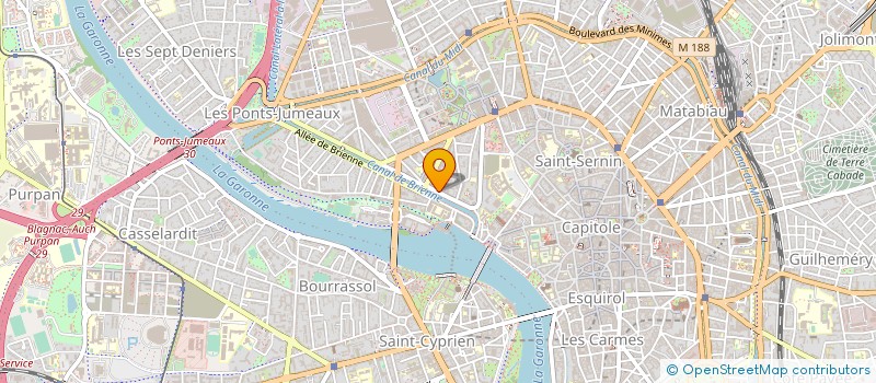 localisation de l'entreprise SARL SOCIETE TOULOUSAINE D'INVESTISSEMENTS ET DE PARTICIPATIONS à TOULOUSE
