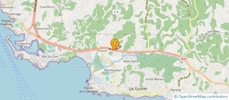 localisation de l'entreprise SARL SOCIMPEX à LE GOSIER