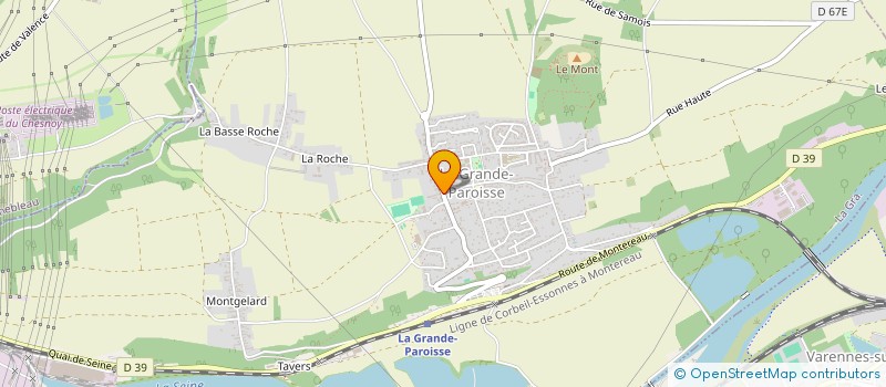 localisation de l'entreprise SARL SOCO-CAISSE à LA GRANDE-PAROISSE