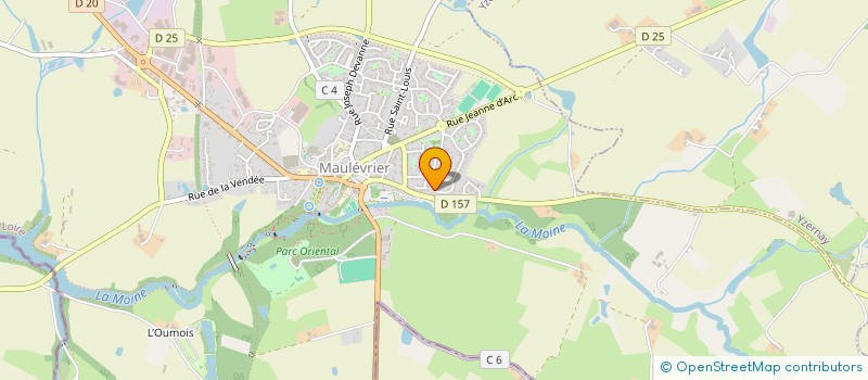 localisation de l'entreprise SARL SOCOMOD  MAULEVRIER