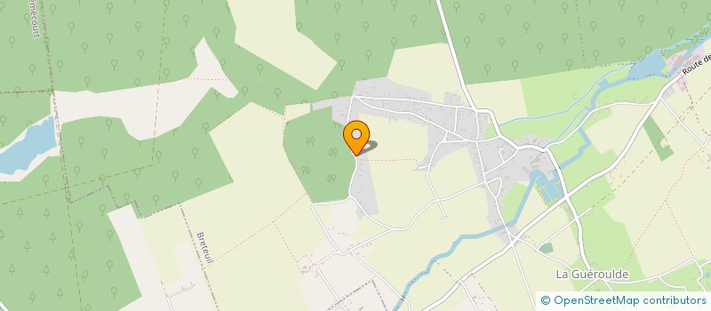 localisation de l'entreprise SARL SOCOREC  LES BAUX-DE-BRETEUIL