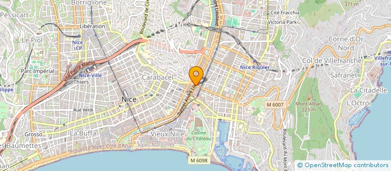 localisation de l'entreprise SARL SOCOVIBAT à NICE