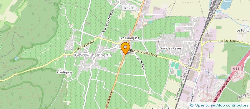 localisation de l'entreprise SARL SODECO  L'ETANG-VERGY