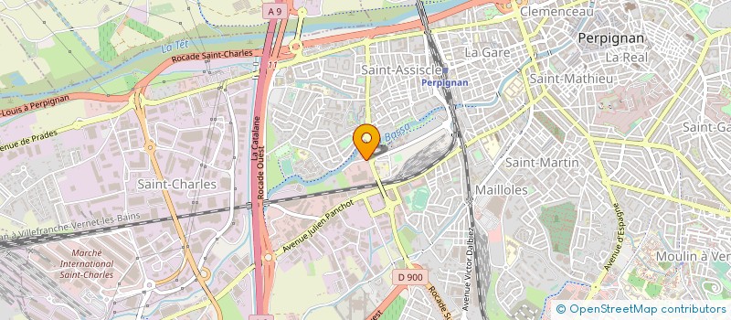 localisation de l'entreprise SARL SODEM.IA INGENIERIE  PERPIGNAN