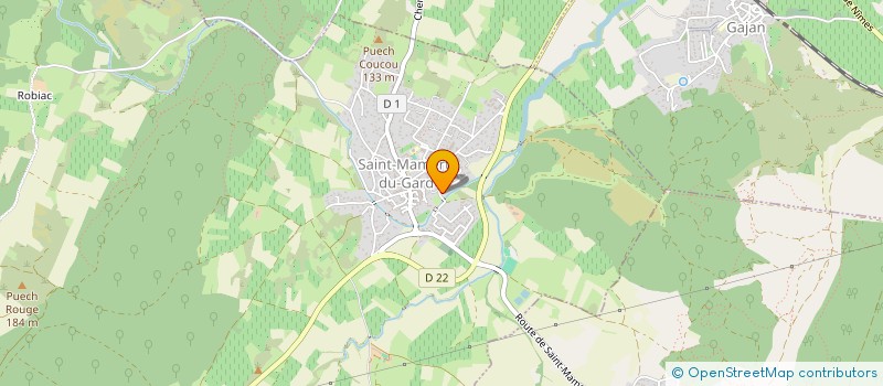 localisation de l'entreprise SARL SODEP à SAINT-MAMERT-DU-GARD