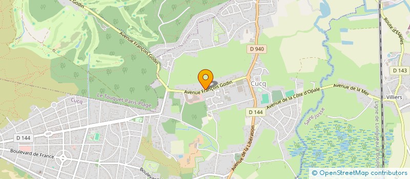 localisation de l'entreprise SARL SODETEX  CUCQ