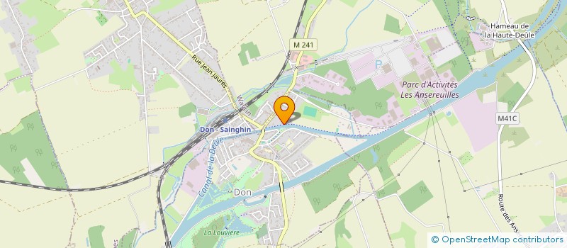 localisation de l'entreprise SARL SODEWAL à VENDIN-LE-VIEIL