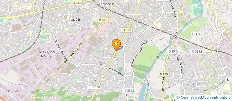 localisation de l'entreprise SARL SODIAC à LUISANT
