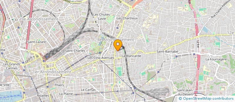 localisation de l'entreprise SARL SODIELPA à MARSEILLE