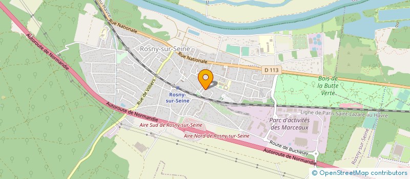 localisation de l'entreprise SARL SODILINGE à ROSNY-SUR-SEINE