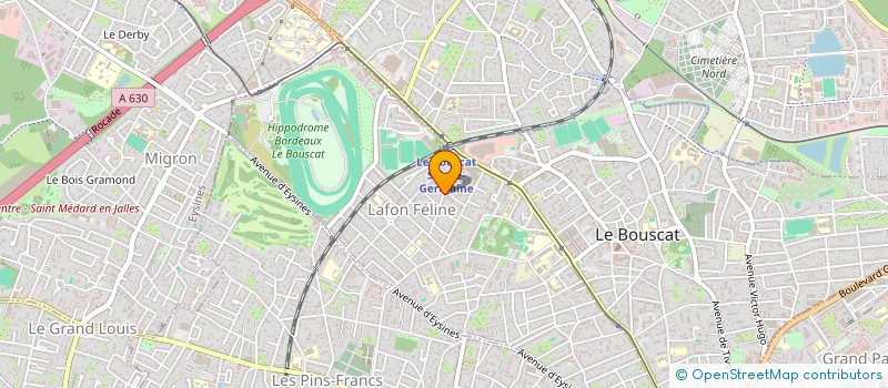 localisation de l'entreprise SARL SODIPNO à LE BOUSCAT