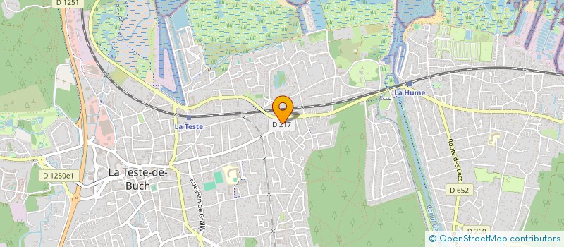 localisation de l'entreprise SARL SODIPROM à LA TESTE-DE-BUCH