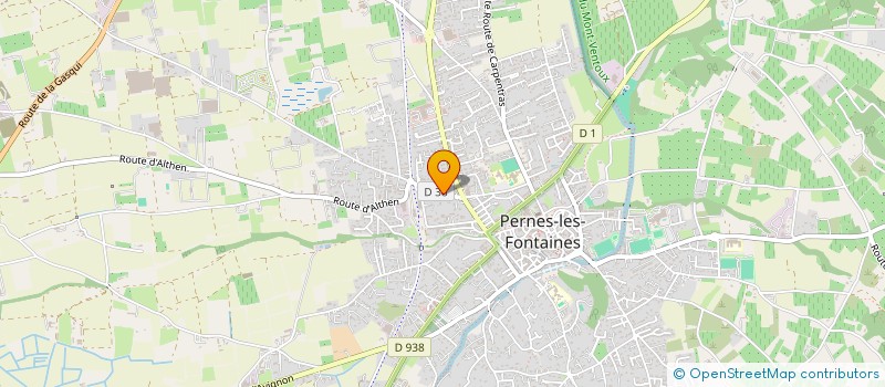 localisation de l'entreprise SARL SODREVA à PERNES-LES-FONTAINES