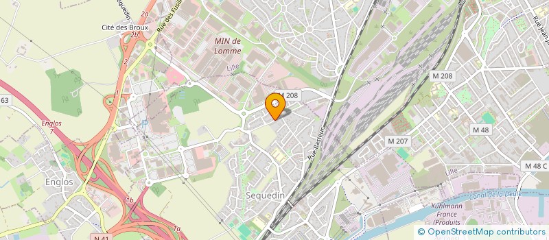 localisation de l'entreprise SARL SOF à SEQUEDIN