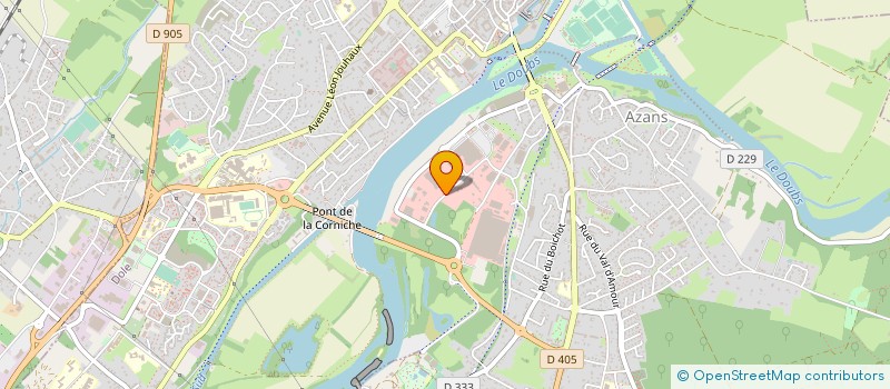 localisation de l'entreprise SARL SOFERM à DOLE