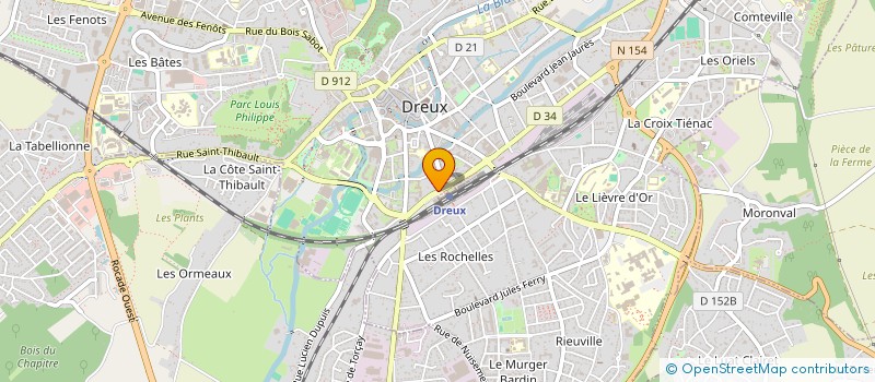 localisation de l'entreprise SARL SOFIPARC à DREUX