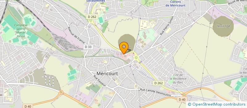 localisation de l'entreprise SARL SOFIPLAST à MERICOURT