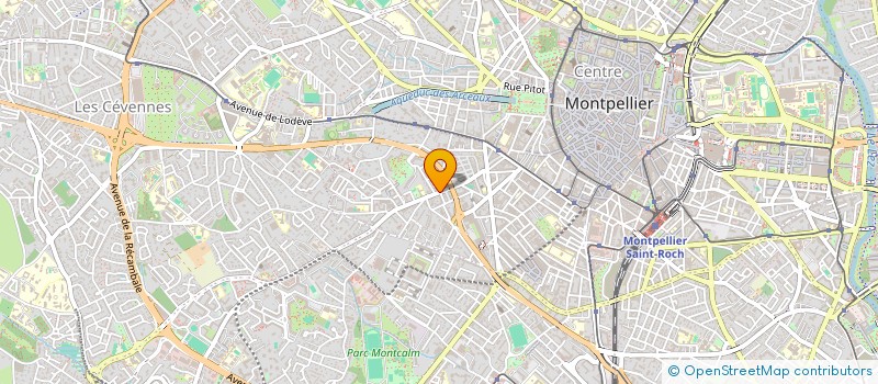localisation de l'entreprise SARL SOFRAM à MONTPELLIER