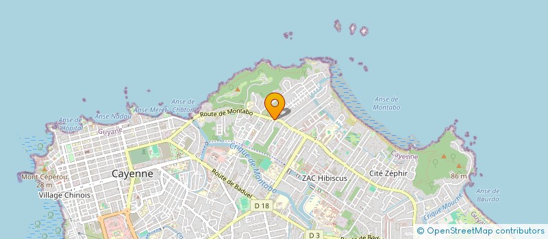 localisation de l'entreprise SARL SOFRAMEN  CAYENNE