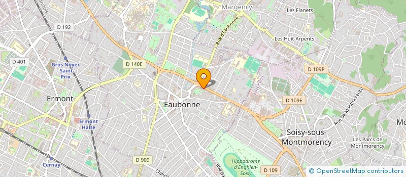 localisation de l'entreprise SARL SOFT ET VIDEO à EAUBONNE