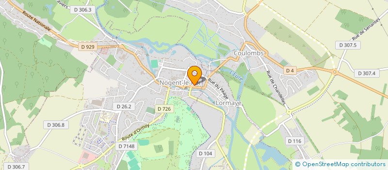 localisation de l'entreprise SARL SOGAFIM à NOGENT-LE-ROI
