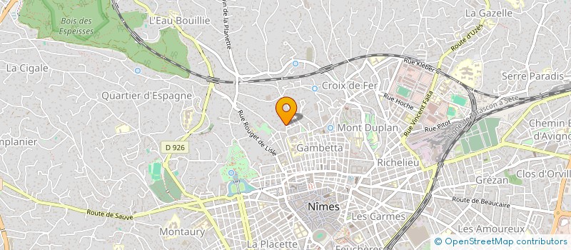 localisation de l'entreprise SARL SOGARTEX à NIMES