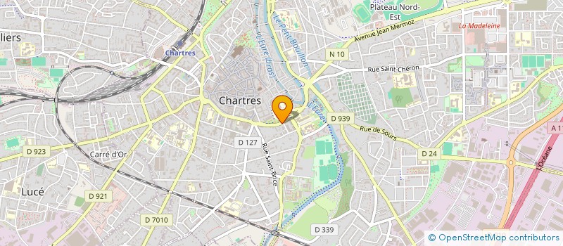 localisation de l'entreprise SARL SOGEBO à CHARTRES