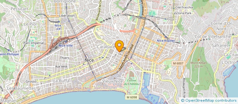 localisation de l'entreprise SARL SOGEDIST CONSEIL à NICE