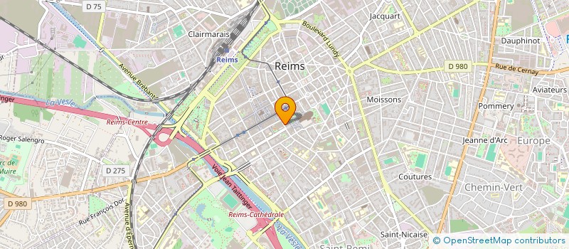 localisation de l'entreprise SARL SOGEMMA à REIMS