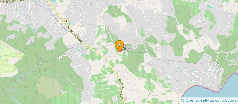 localisation de l'entreprise SARL SOGERESTHO à RAMATUELLE