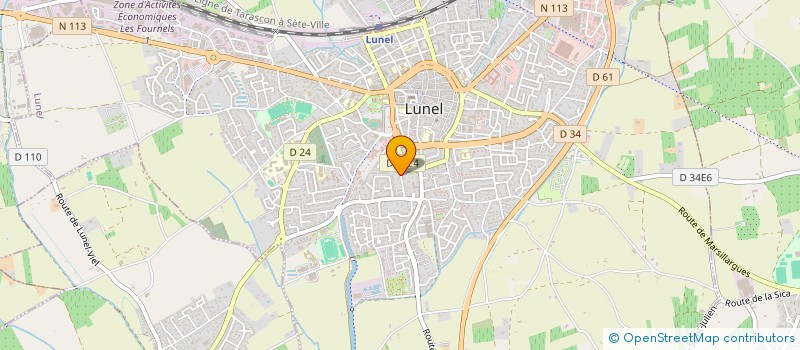 localisation de l'entreprise SARL SOGIBAT CONSTRUCTION à LUNEL